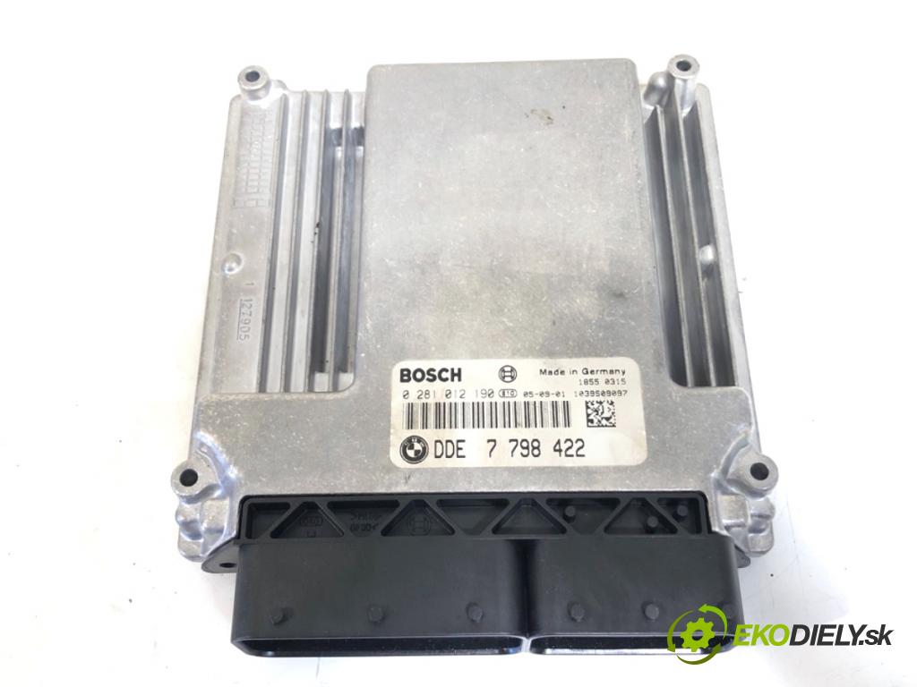 BMW E60 sedan 2005 130 kW 520 d 1995 riadiaca jednotka Motor 7798422 (Riadiaca jednotka)