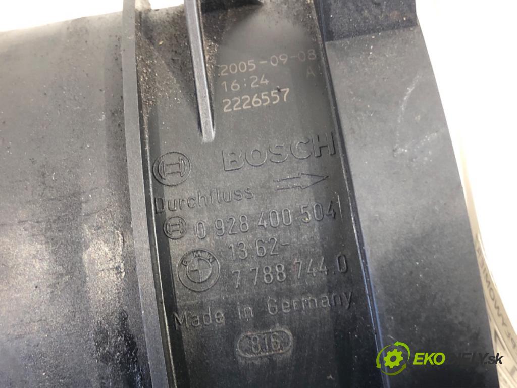 BMW E60 sedan 2005 130 kW 520 d 1995 Váha vzduchu 0928400504 7788744 (Váha vzduchu)