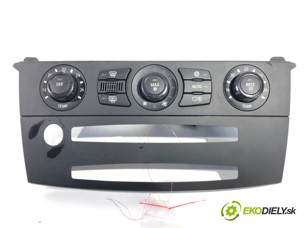 BMW E60 sedan 2005 130 kW 520 d 1995 Panel ovládania kúrenia 6978435 (Prepínacie páčky pod volantom)