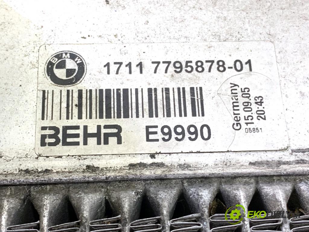 BMW E60 sedan 2005 130 kW 520 d 1995 chladič vody 7795878 (Chladiče vody)