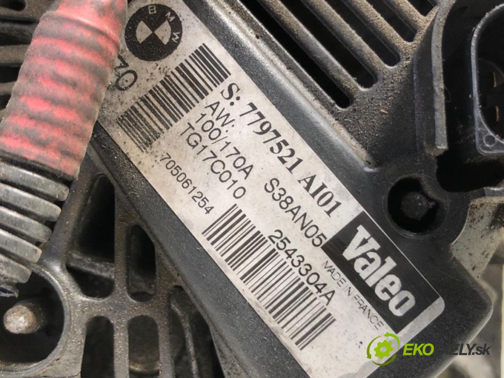 BMW E60 sedan 2005 130 kW 520 d 1995 Alternátor 7797521 (Alternátor)