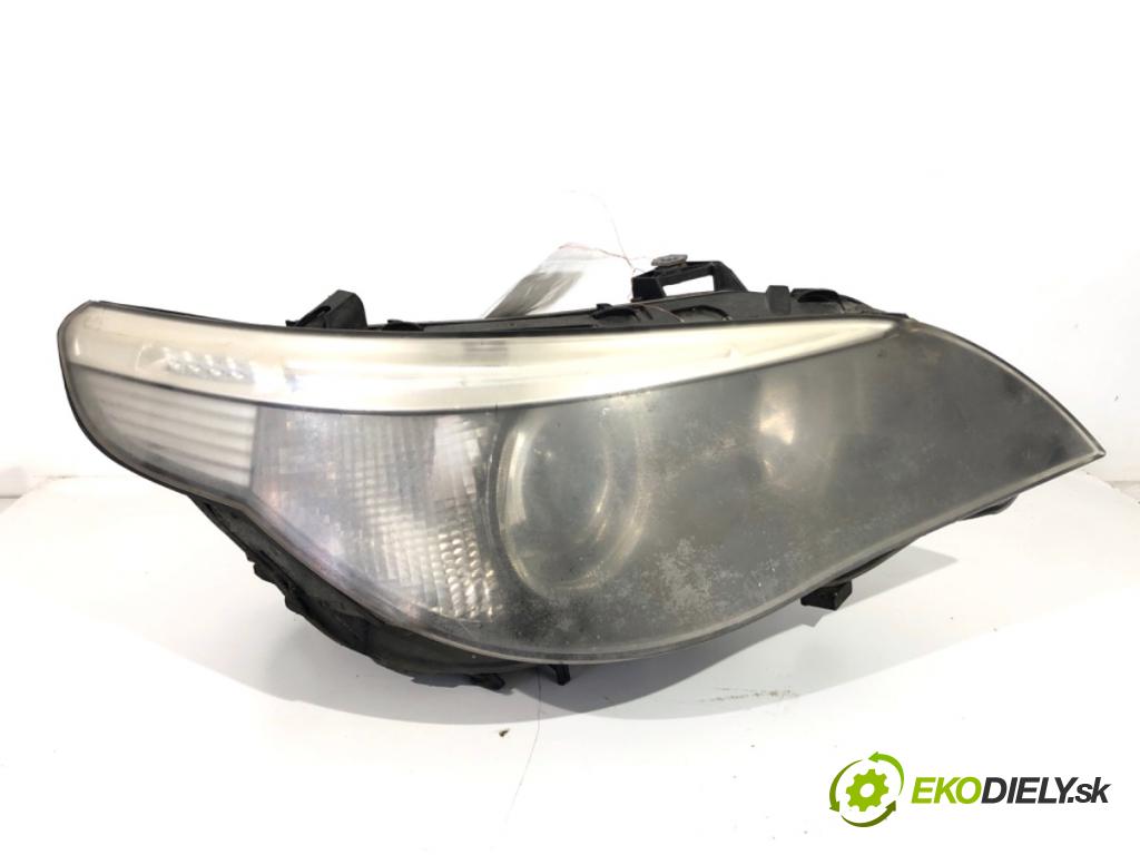BMW E60 sedan 2005 130 kW 520 d 1995 světlomet pravý přední část XENON 162396