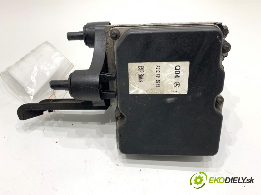 MERCEDES-BENZ W212 sedan 2012 150 kW E 250 CDI / BlueTEC (212.003, 212.004) 2143 Pumpa ABS A2124315512 (Pumpa ABS)