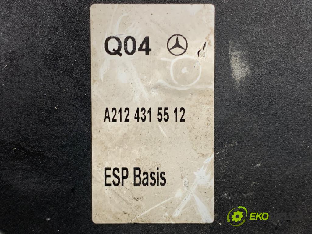 MERCEDES-BENZ W212 sedan 2012 150 kW E 250 CDI / BlueTEC (212.003, 212.004) 2143 Pumpa ABS A2124315512 (Pumpa ABS)