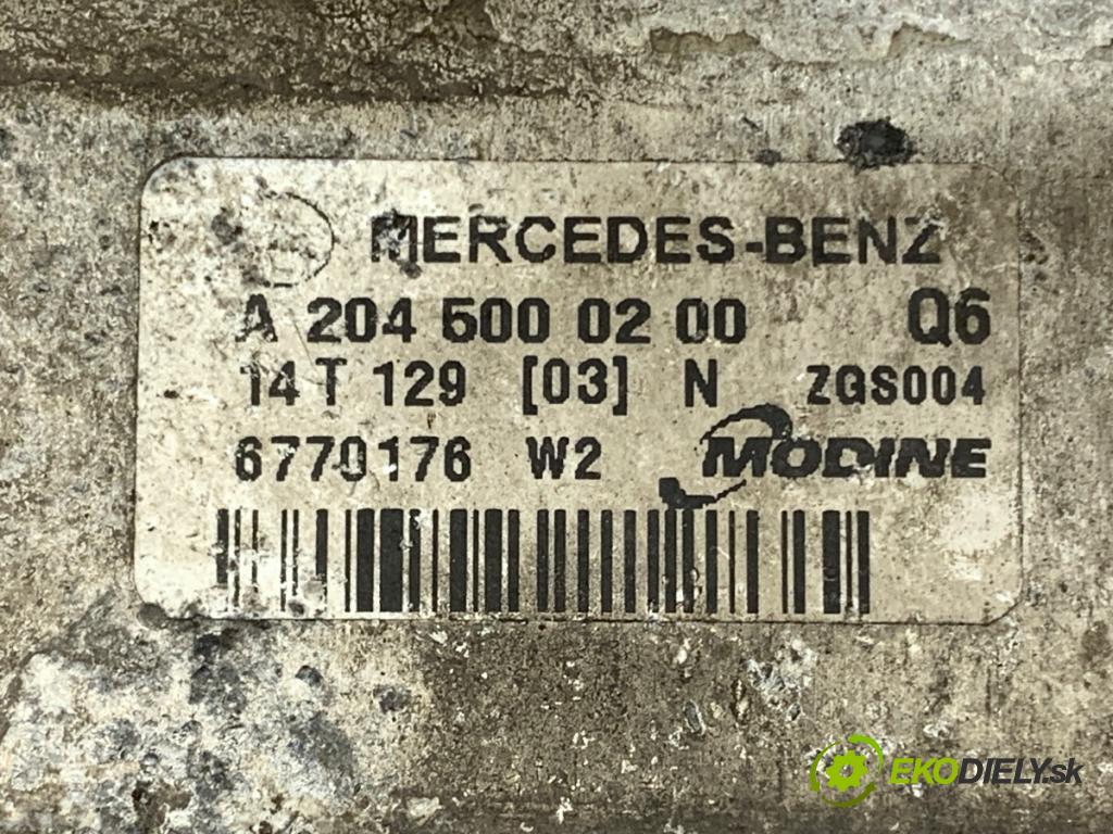 MERCEDES-BENZ W212 sedan 2012 150 kW E 250 CDI / BlueTEC (212.003, 212.004) 2143 intercooler A2045000200 (Intercooler (chladič nasávaného vzduchu))