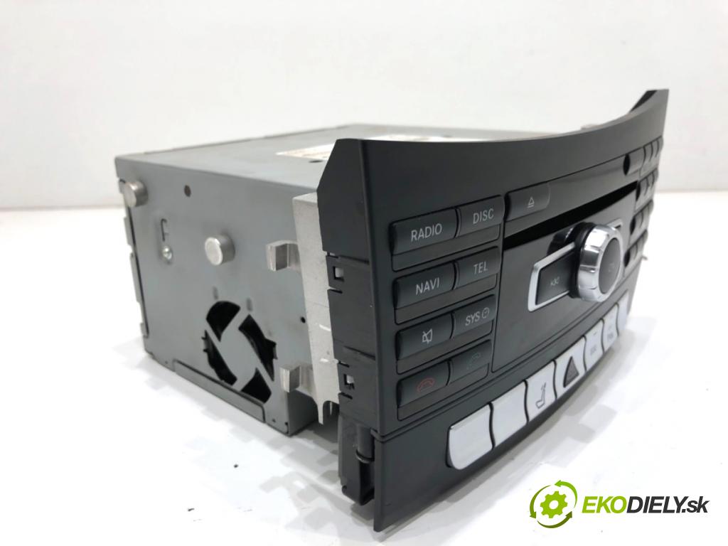 MERCEDES-BENZ W212 sedan 2013 150 kW E 250 CDI / BlueTEC 4-matic (212.082, 212.097) 2143 RADIO A2129008524 (Audio zariadenie)