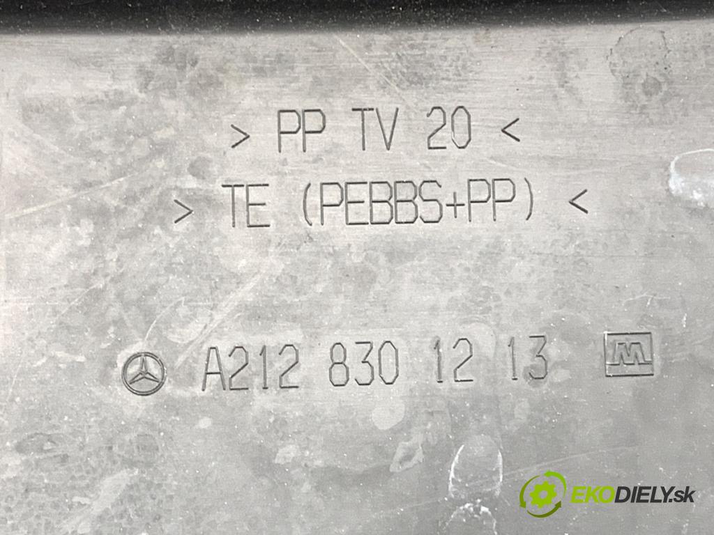 MERCEDES-BENZ W212 sedan 2013 150 kW E 250 CDI / BlueTEC 4-matic (212.082, 212.097) 2143 Torpédo, plast pod čelné okno  (Torpédo (plast pod čelným sklom))