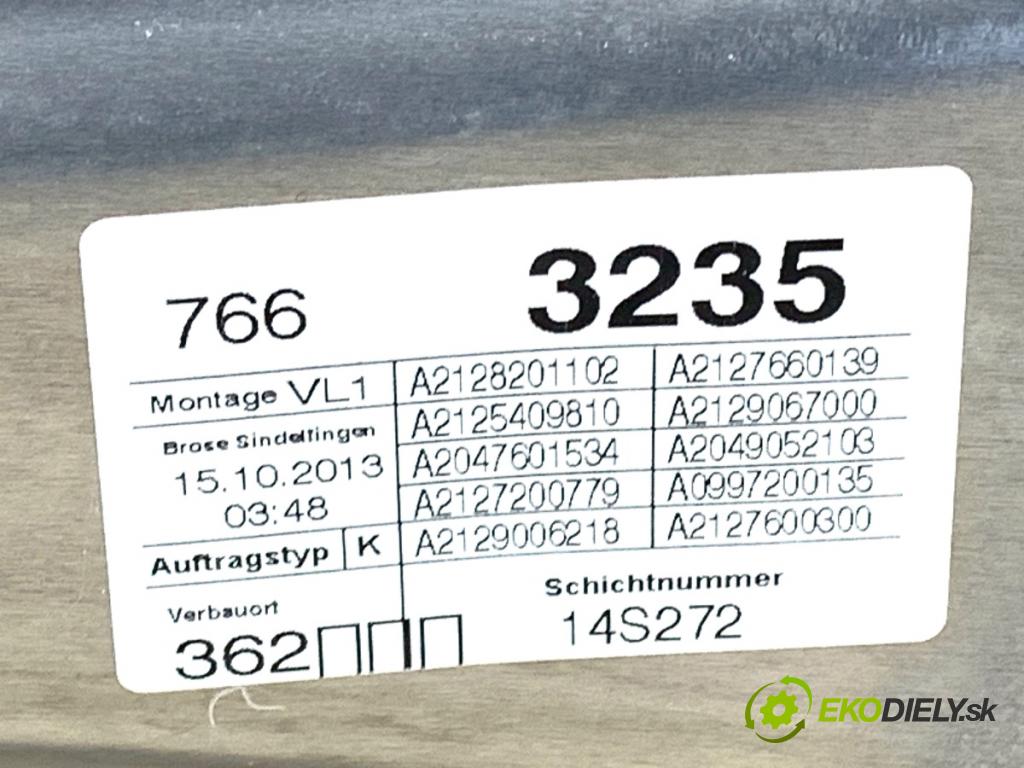 MERCEDES-BENZ W212 sedan 2013 150 kW E 250 CDI / BlueTEC 4-matic (212.082, 212.097) 2143 mechanismus okna levý přední část