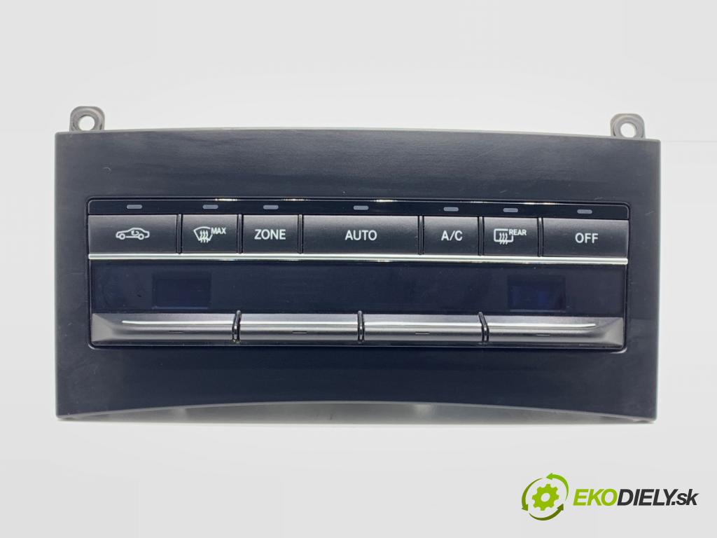 MERCEDES-BENZ W212 sedan 2013 150 kW E 250 CDI / BlueTEC 4-matic (212.082, 212.097) 2143 Panel ovládaní topení A2129005018 (Ovládaní topení a přepínače)