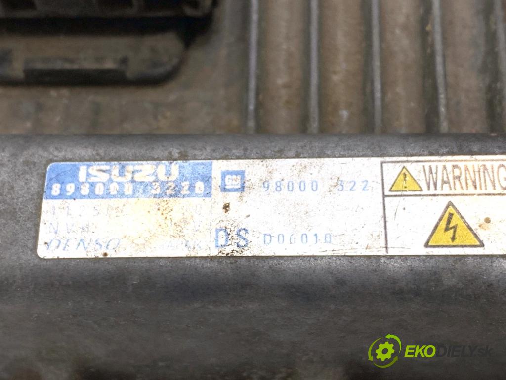 OPEL MERIVA A nadwozie wielkoprzestrzenne (MPV) 2006 74 kW 1.7 CDTI (E75) 1686 riadiaca jednotka Motor 898000-3220 (Riadiaca jednotka)