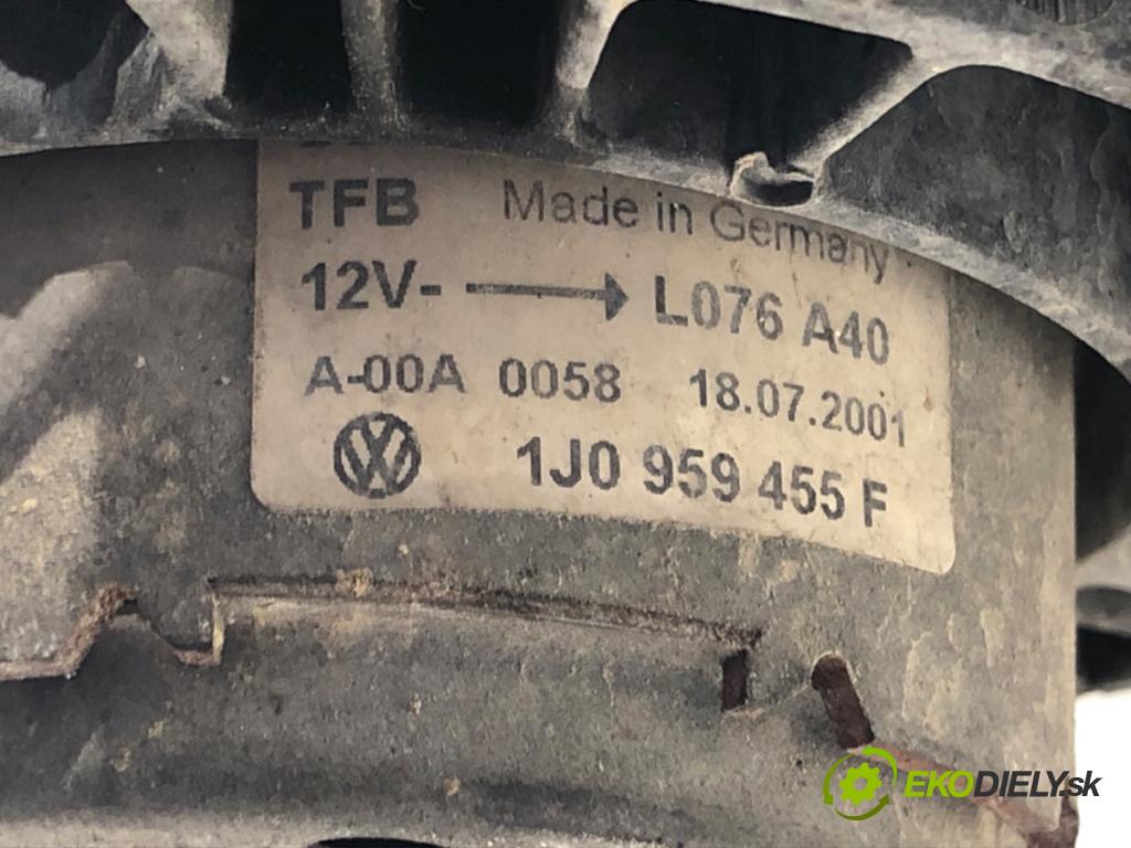 SEAT LEON I liftback 2001 77 kW 1.6 16 V 1598 ventilátor chladiče 1J0959455F (Ventilátory)