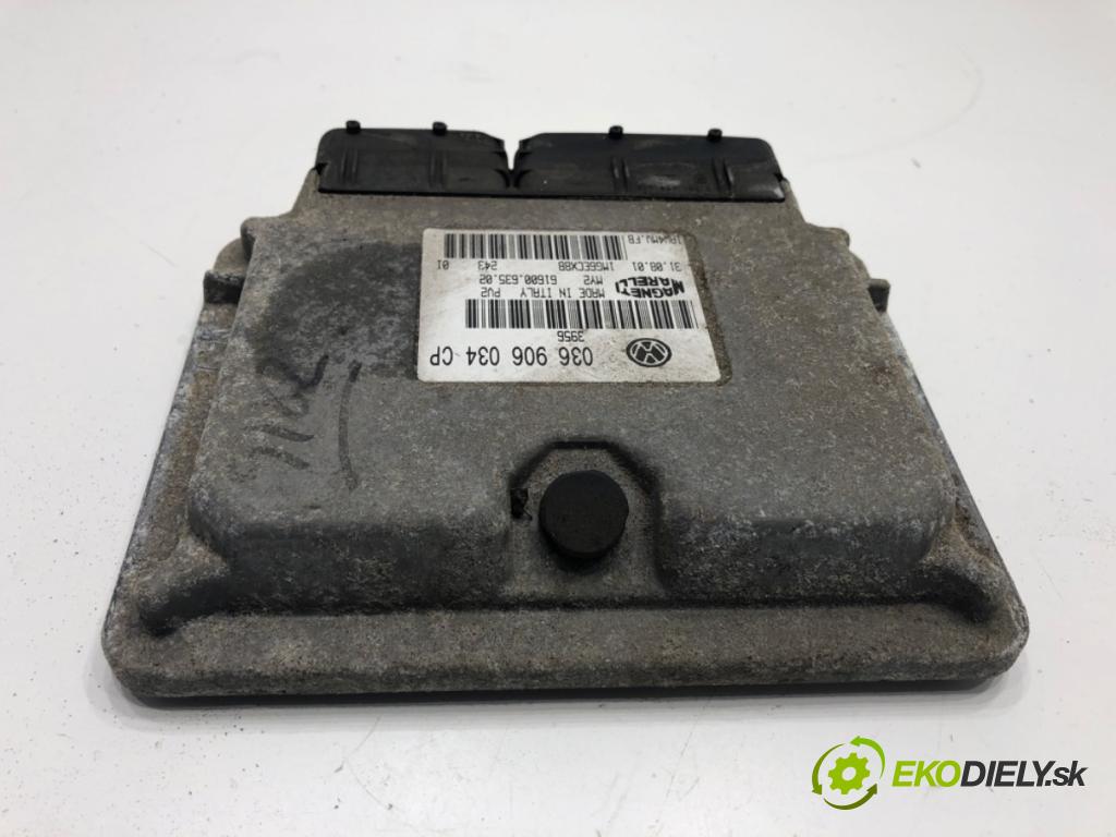 SEAT LEON I liftback 2001 77 kW 1.6 16 V 1598 riadiaca jednotka Motor 036906034CP (Riadiaca jednotka)