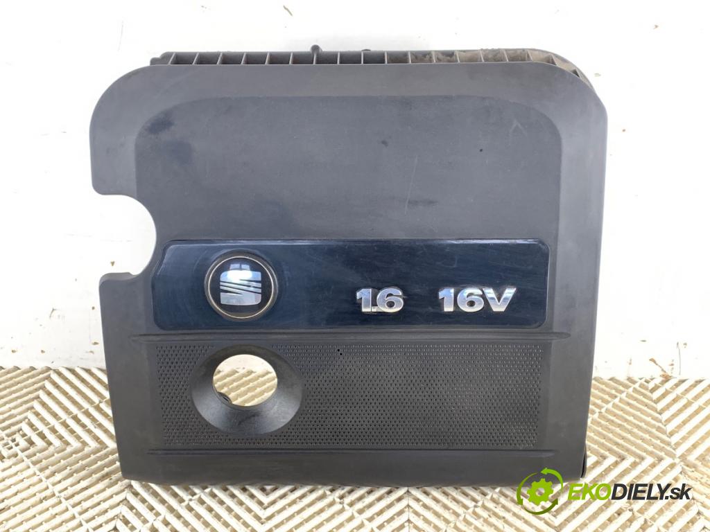 SEAT LEON I liftback 2001 77 kW 1.6 16 V 1598 kryt motora 036129607BF (Kryty motora)