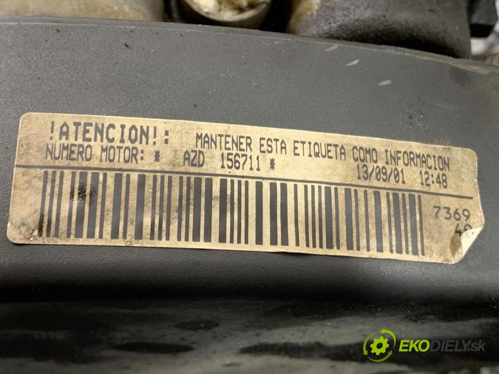 SEAT LEON I liftback 2001 77 kW 1.6 16 V 1598 Motor AZD (Motor)