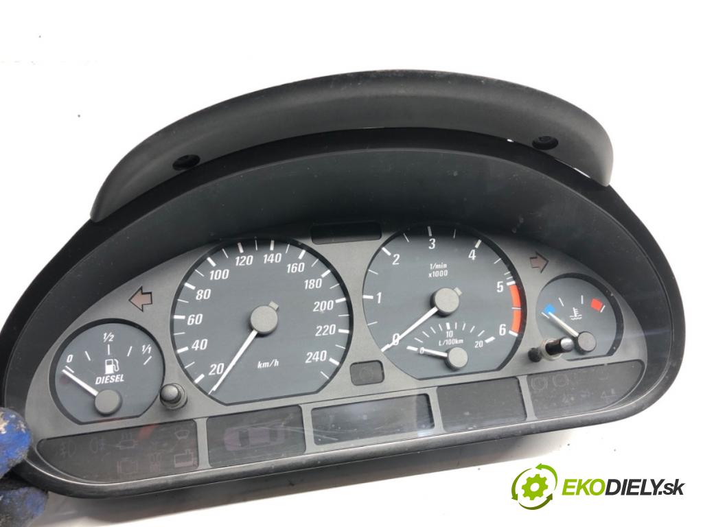 BMW E46 sedan 1998 100 kW 320 d 1951 Prístrojovka 6906884 (Prístrojová doska)