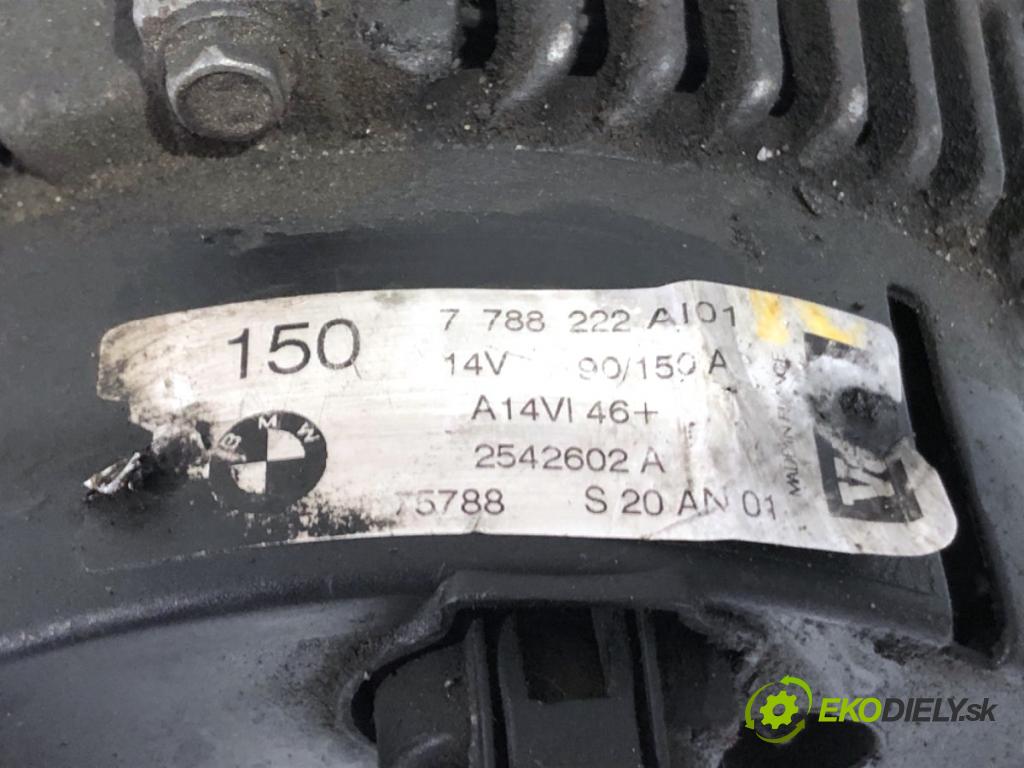 BMW E46 sedan 1998 100 kW 320 d 1951 Alternátor 7788222 (Alternátor)