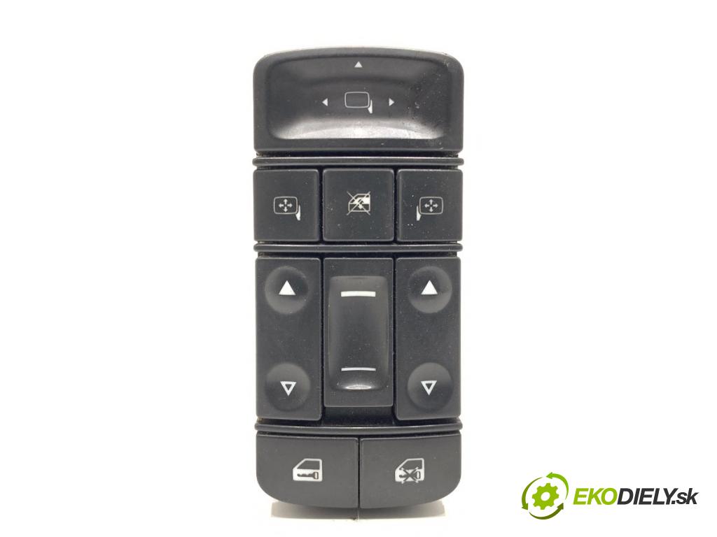 OPEL SIGNUM liftback 2006 110 kW 1.9 CDTI (F48) 1910 Prepínač okien 13224058 (Prepínacie páčky pod volantom)