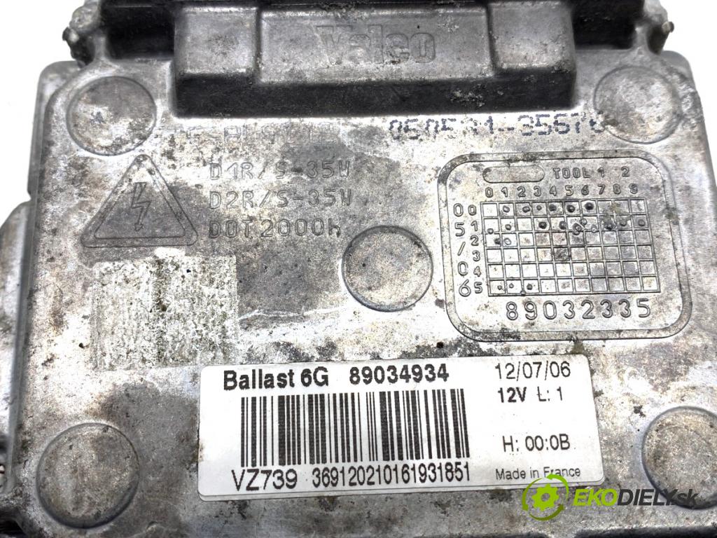 OPEL SIGNUM liftback 2006 110 kW 1.9 CDTI (F48) 1910 Menič XENON 89034934 (Riadiaca jednotka xenónu)