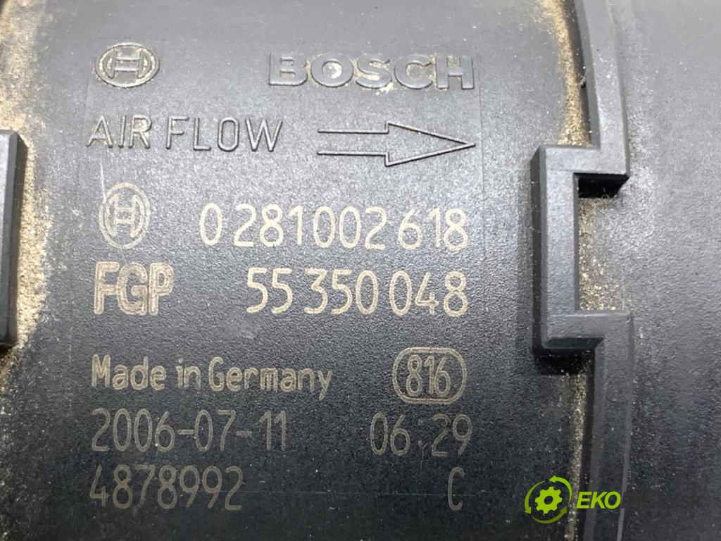 OPEL SIGNUM liftback 2006 110 kW 1.9 CDTI (F48) 1910 Váha vzduchu 55350048 0281002618 (Váha vzduchu)