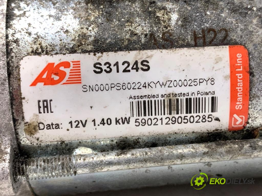 NISSAN NV200 Skrzynia 2016 66 kW 1.5 dCi 90 (M20, M20M) 1461 Štartér  (Štartér)