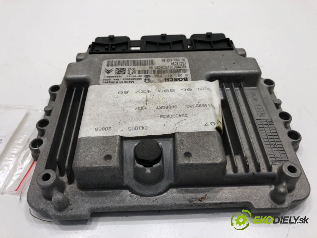 CITROEN C4 I liftback 2005 66 kW 1.6 HDi 1560 riadiaca jednotka Motor 9659342280 (Riadiaca jednotka)