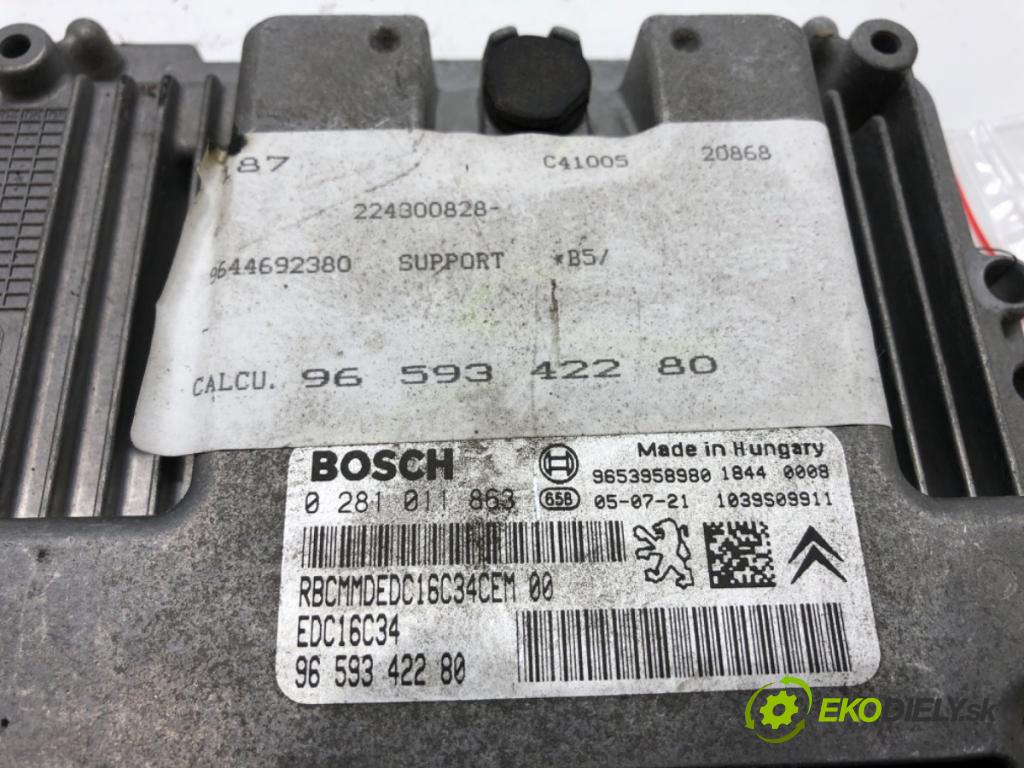 CITROEN C4 I liftback 2005 66 kW 1.6 HDi 1560 riadiaca jednotka Motor 9659342280 (Riadiaca jednotka)