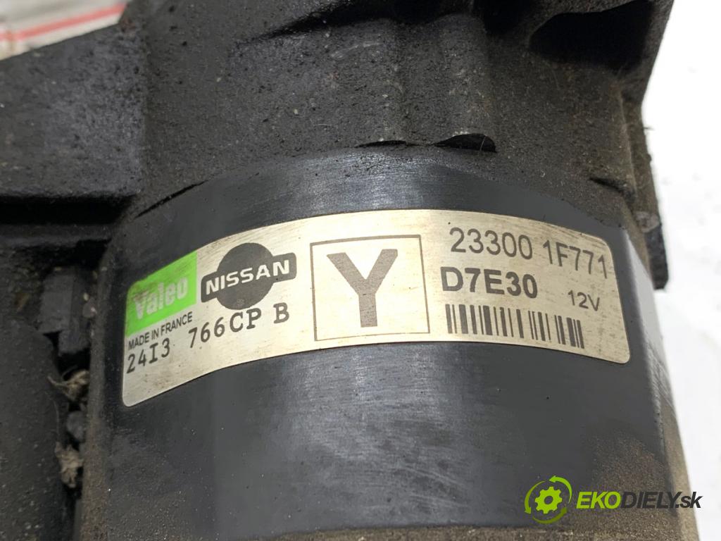 NISSAN MICRA K12 liftback 2003 65 kW 1.4 16V 1386 Štartér 233001F771 (Štartér)