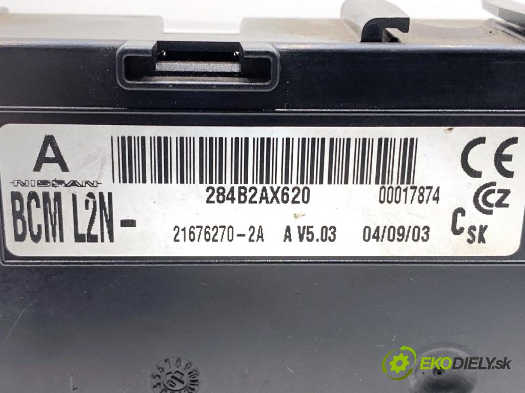 NISSAN MICRA K12 liftback 2003 65 kW 1.4 16V 1386 Modul BSM 284B2AX620 (Riadiaca jednotka ostatné)