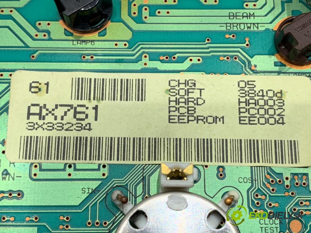 NISSAN MICRA K12 liftback 2003 65 kW 1.4 16V 1386 Prístrojovka AX761 (Prístrojová doska)