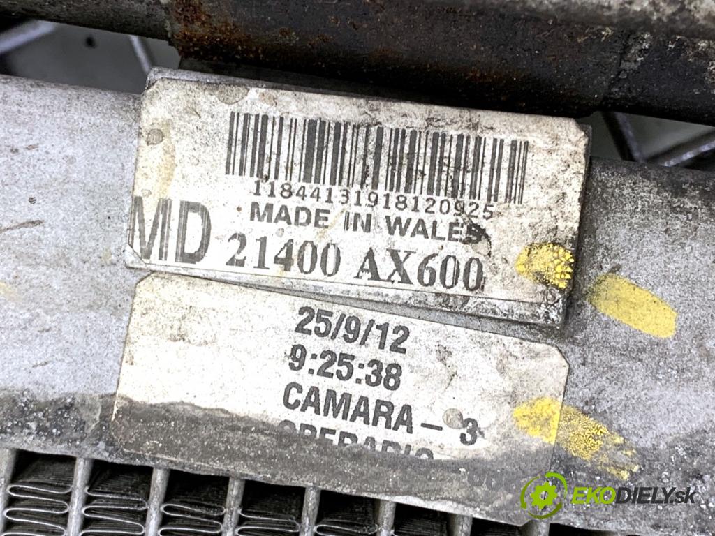 NISSAN MICRA K12 liftback 2003 65 kW 1.4 16V 1386 chladič vody  (Chladiče vody)