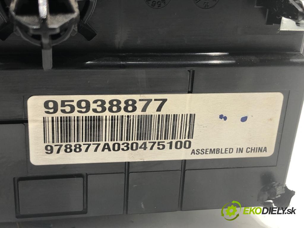 CHEVROLET ORLANDO nadwozie wielkoprzestrzenne (MPV) 2013 104 kW 1.8 1796 Panel ovládania radia 95938877 (Prepínacie páčky pod volantom)