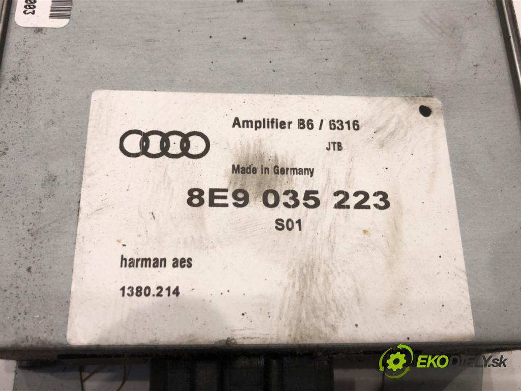 AUDI A4 B6 Kombi 2003 75 kW 1.6 1595 Zosilňovač 8E9035223 (Zosilňovač)