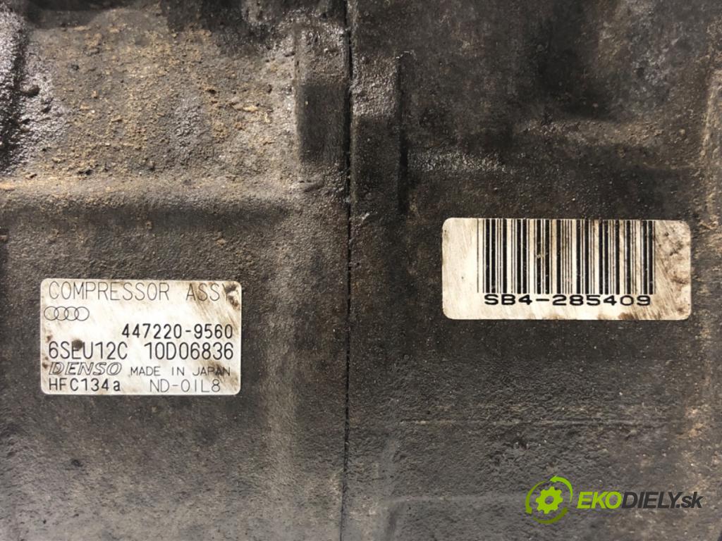 AUDI A4 B6 Kombi 2003 75 kW 1.6 1595 Kompresor klimatizácie 447220-9560 (Kompresor klimatizácie)