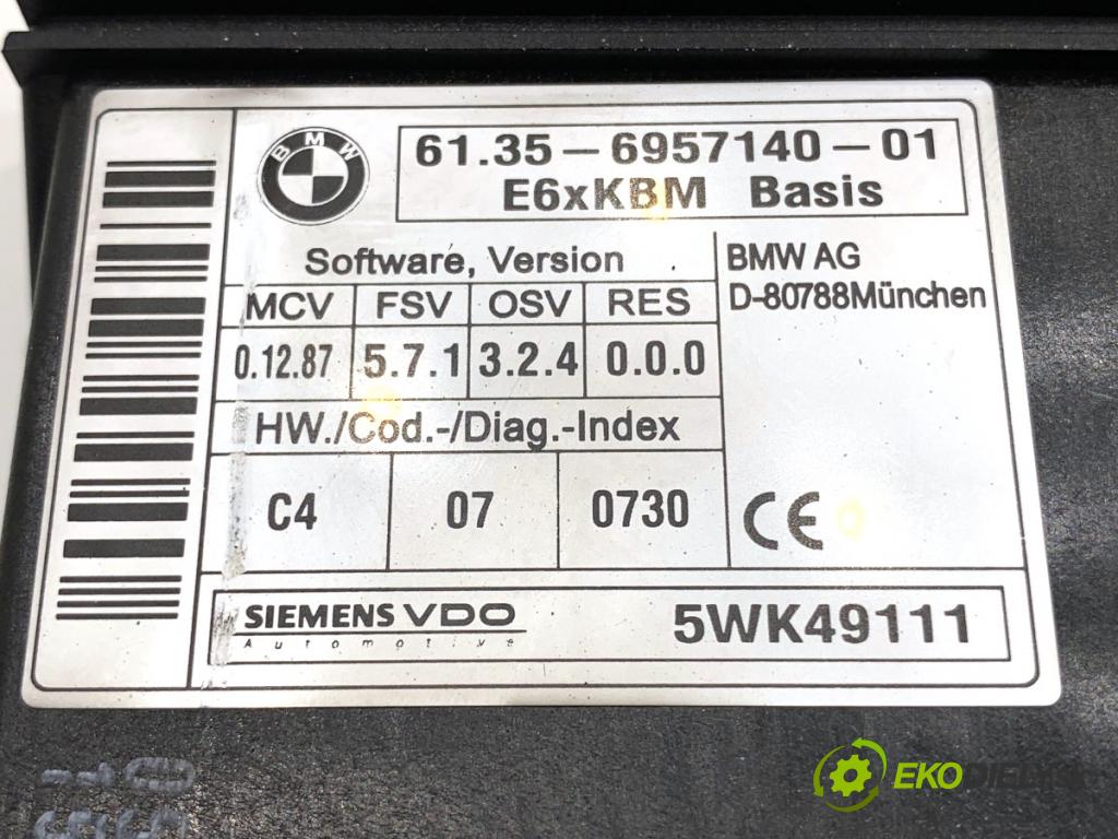 BMW E64 kabriolet 2005 190 kW 630 i 2996 Modul komfortu 6957140 (Modul komfortu)