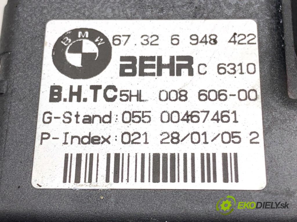 BMW E64 kabriolet 2005 190 kW 630 i 2996 Odpor, rezistor kúrenia vzduchu 6948422 (Odpor (rezistor) kúrenia)