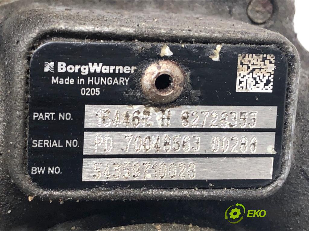 DACIA DUSTER SUV 2013 66 kW 1.5 dCi (HSAJ) 1461 turbo 54359710028 (Turbodúchadla (kompletní))