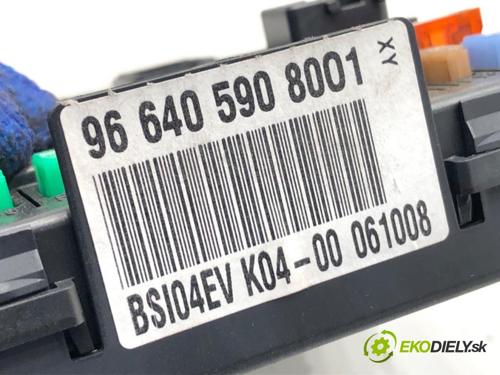 CITROEN C4 PICASSO I nadwozie wielkoprzestrzenne (MPV) 2008 80 kW 1.6 HDi 1560 modul BSI 9664059080 (Pojistkové skříňky)