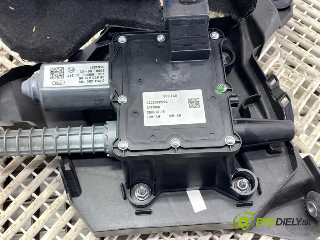 CITROEN C4 PICASSO I nadwozie wielkoprzestrzenne (MPV) 2008 80 kW 1.6 HDi 1560 BRZDA: ručný elektrický 9685367580 (Ručná brzda)