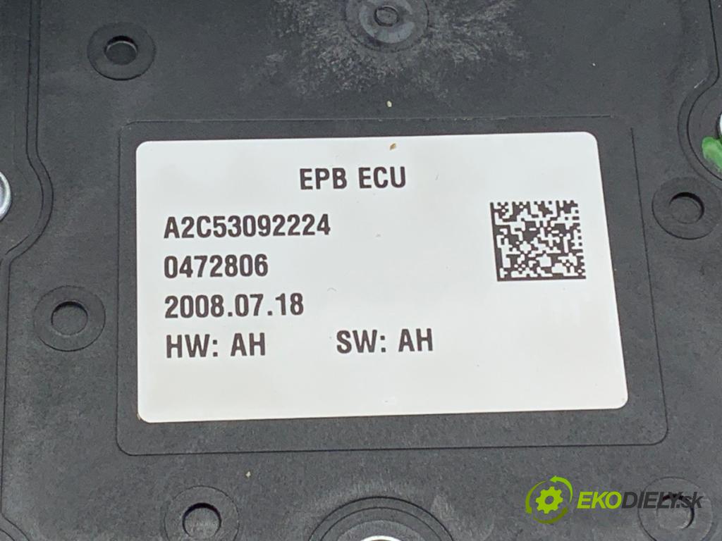 CITROEN C4 PICASSO I nadwozie wielkoprzestrzenne (MPV) 2008 80 kW 1.6 HDi 1560 BRZDA: ručný elektrický 9685367580 (Ručná brzda)