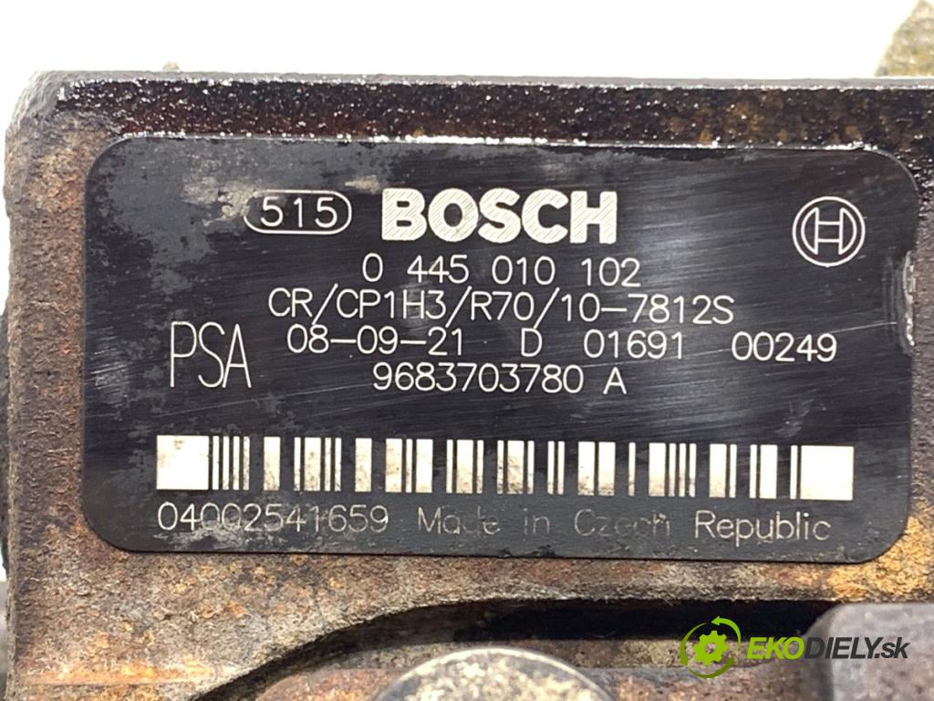 CITROEN C4 PICASSO I nadwozie wielkoprzestrzenne (MPV) 2008 80 kW 1.6 HDi 1560 Pumpa vstrekovacia 0445010102 9683703780 (Vstrekovacie čerpadlo)