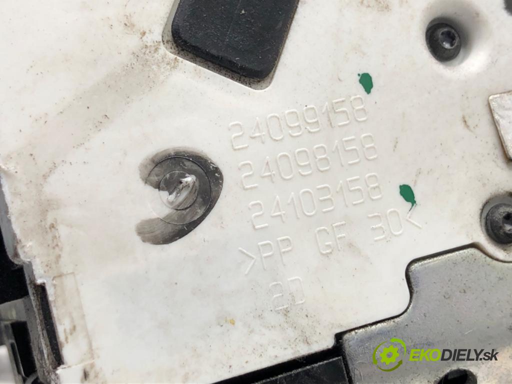 CITROEN C4 PICASSO I nadwozie wielkoprzestrzenne (MPV) 2008 80 kW 1.6 HDi 1560 zámok dveře pravý zadní část 24099158