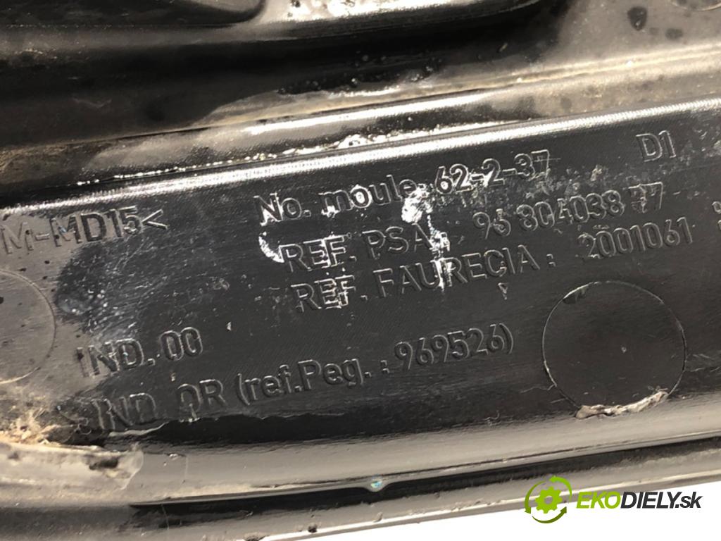 CITROEN C4 PICASSO I nadwozie wielkoprzestrzenne (MPV) 2008 80 kW 1.6 HDi 1560 mří nárazníka pravý přední část 9680403877