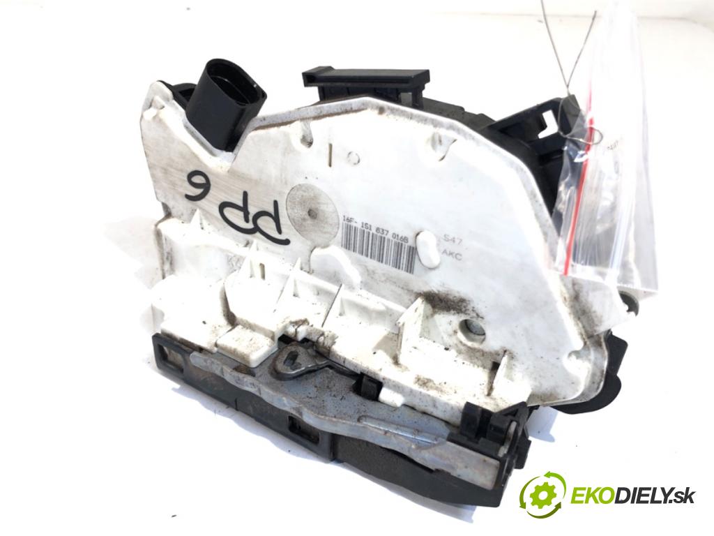 SKODA CITIGO liftback 2013 44 kW 1.0 999 zámok dveře pravý přední část 1S1837016B