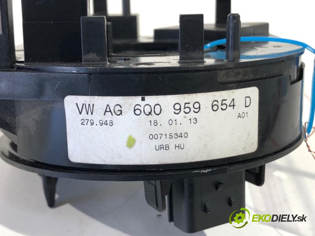 SKODA CITIGO liftback 2013 44 kW 1.0 999 Krúžok, slimák airbag 6Q0959654D (Airbag)