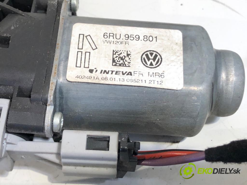 SKODA CITIGO liftback 2013 44 kW 1.0 999 mechanismus okna pravý přední část 6RU959801