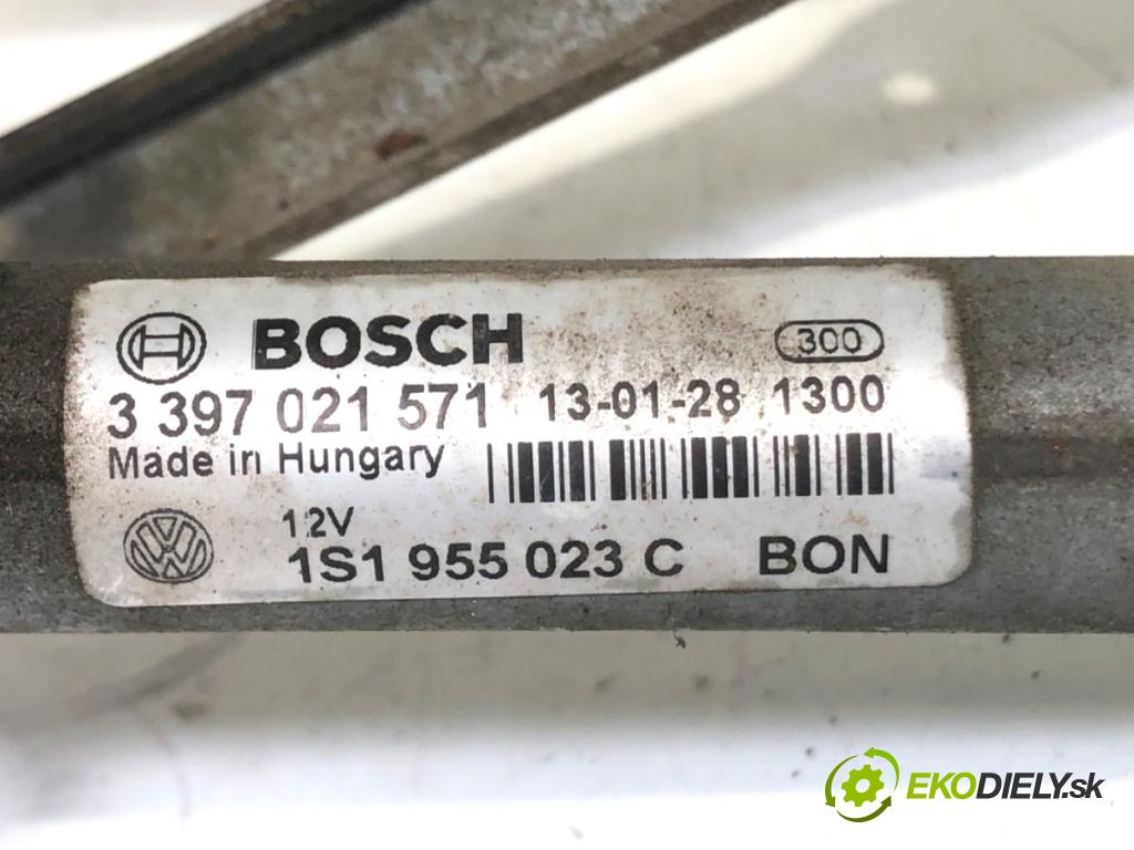 SKODA CITIGO liftback 2013 44 kW 1.0 999 Mechanizmus stieračov predný 1S1955023C (Motorček stieračov predný)