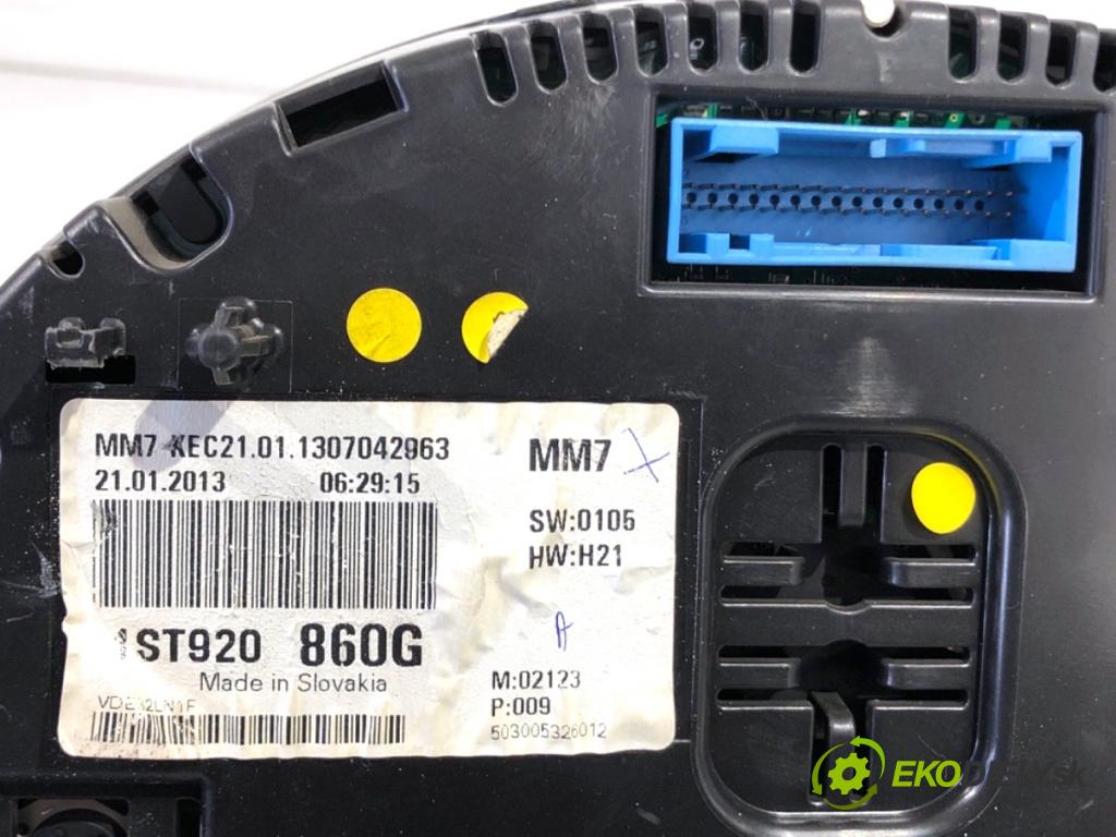 SKODA CITIGO liftback 2013 44 kW 1.0 999 Prístrojovka 1ST920860G (Prístrojová doska)