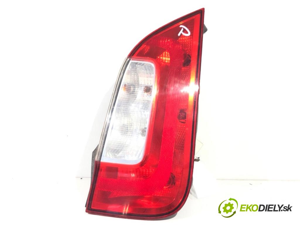 SKODA CITIGO liftback 2013 44 kW 1.0 999 světlo pravý zadní část 1ST945096C