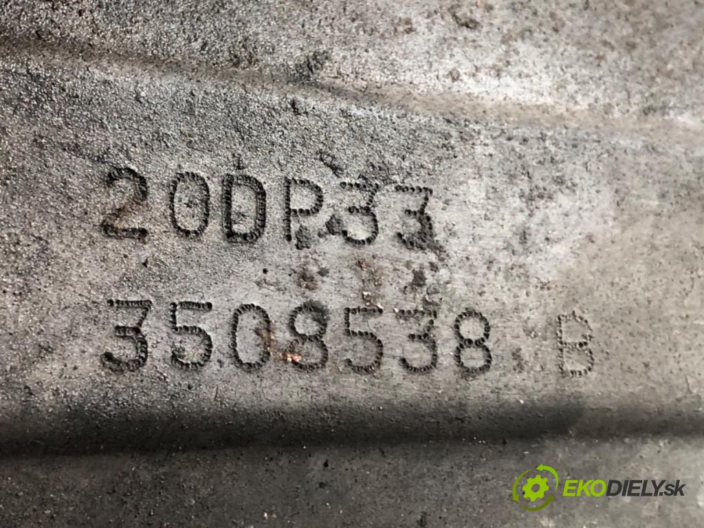 CITROEN C4 PICASSO I nadwozie wielkoprzestrzenne (MPV) 2008 80 kW 1.6 HDi 1560 Prevodovka 20DP33 (Prevodovka)