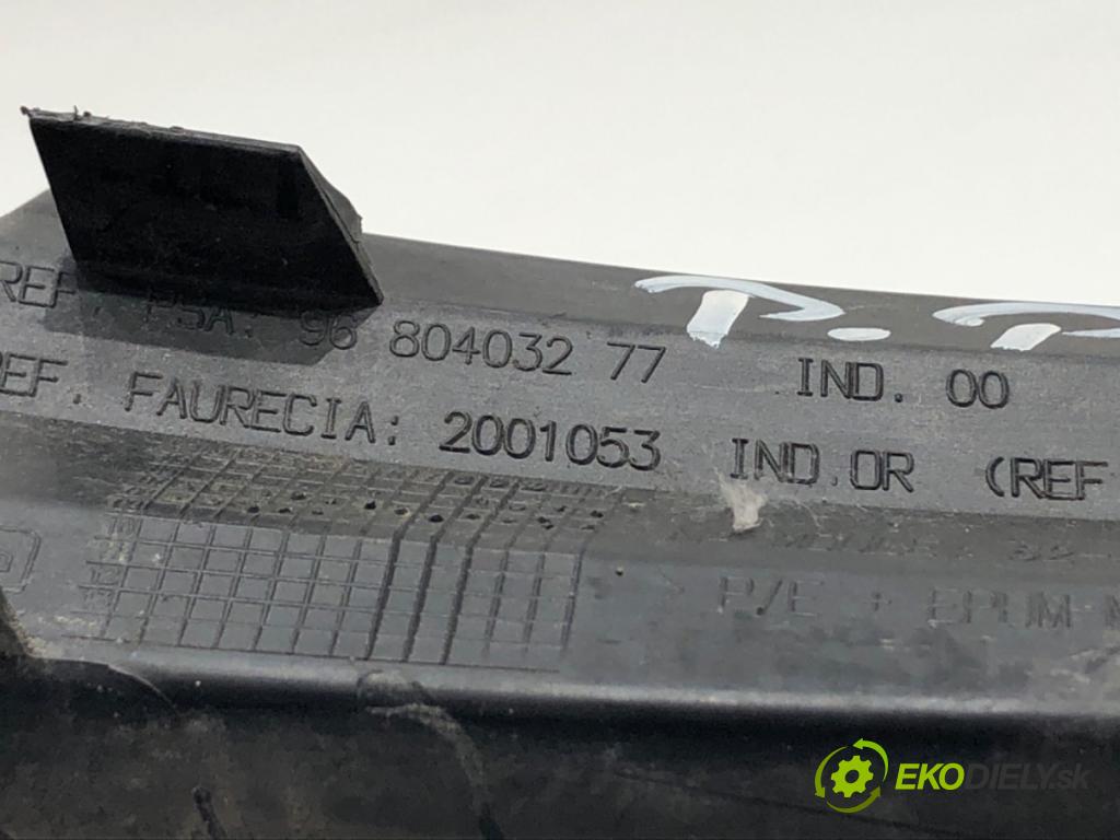 CITROEN C4 PICASSO I nadwozie wielkoprzestrzenne (MPV) 2008 80 kW 1.6 HDi 1560 mří nárazníka přední část pravá 9680403277